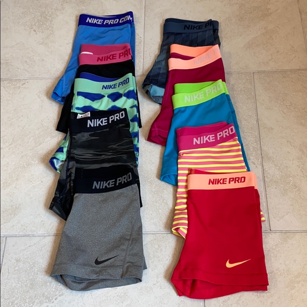 Nike pro shorts 10 pairs, SOLD SOLD SOLD